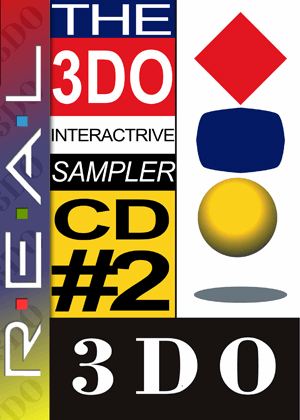 3DO Interactive Sampler CD 2 box art for 3DO